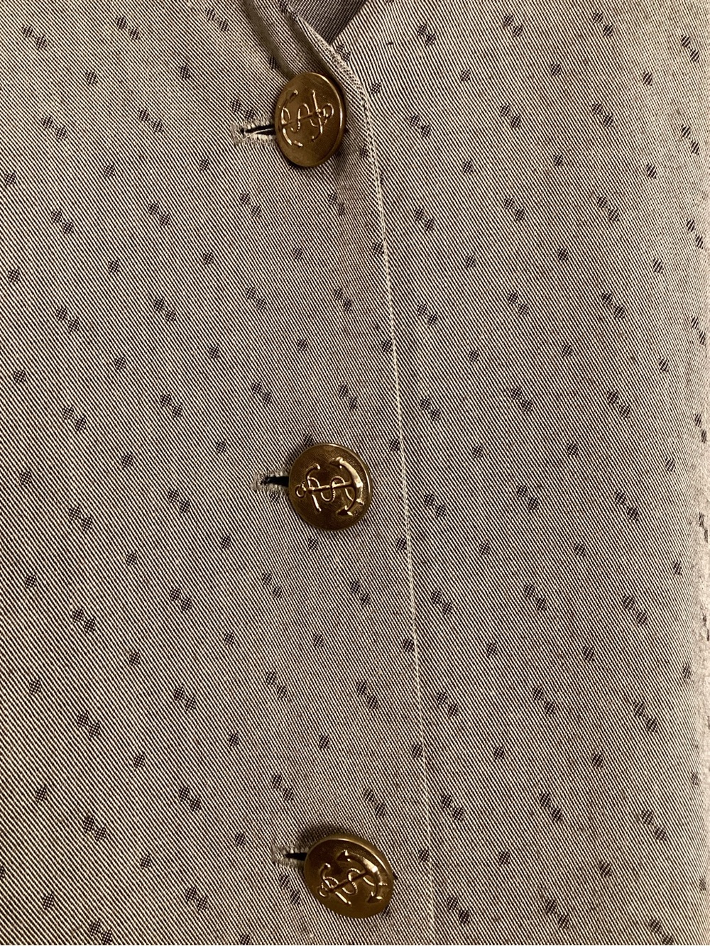 Rabbit Rabbit Rabbit Vintage 90s Rayon Button Front Midi Dress Size 10‎ - Picture 9 of 13